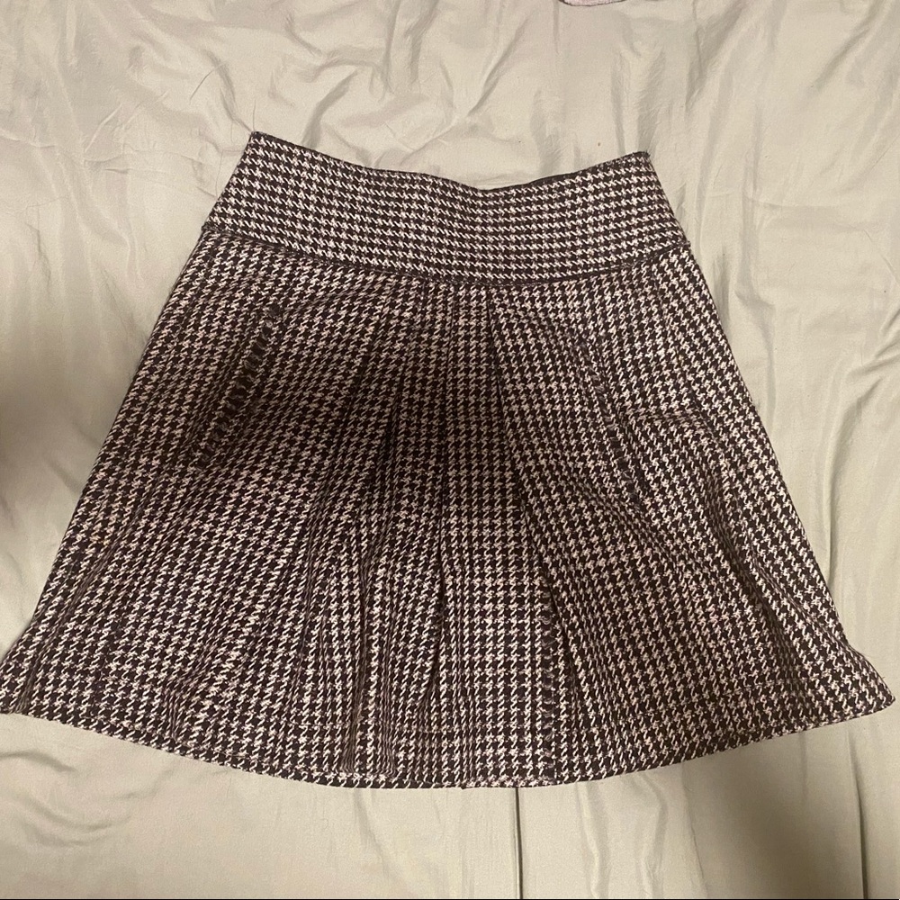Checkered skirt